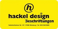 Hackel Design Beschriftungen